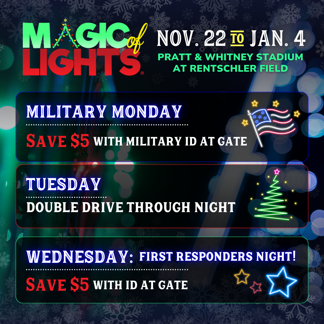 Nightly Promotions at Pratt & Whitney Stadium at Rentschler Field!