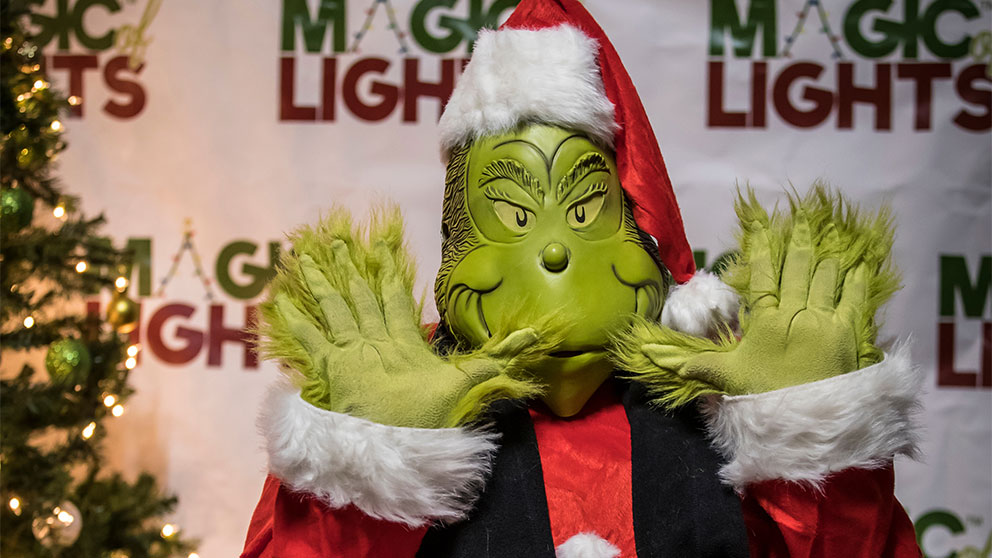 The Grinch is coming to visit December 26-January 4!